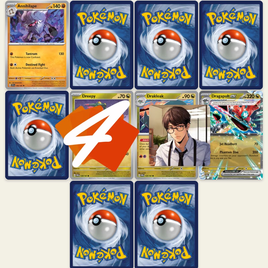 [PTCG Live] Multi-Prize Turn! Copy Attack! Slowking / Dragapult / Kyurem / Xatu Decklist + Gameplay